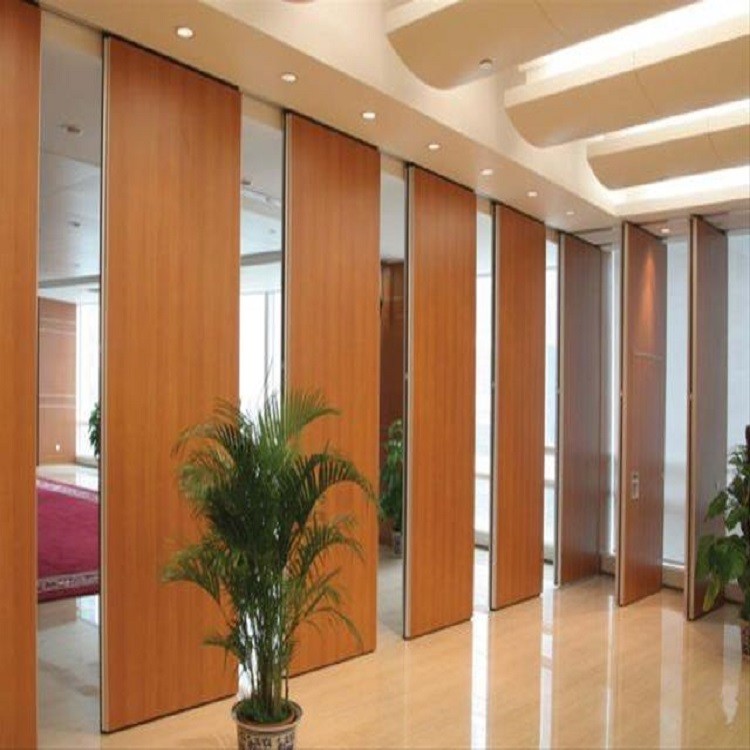 Banquet Hall Folding Door Partitions Restaurant Movable Sound Proof Partitions