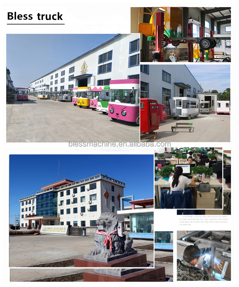 Fully Equipped Water-Based Catering Trailer for Home Trade Assurance Raw Material Water
