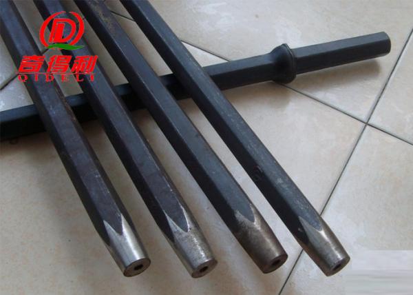 Taper Bits 7 / 9 Degree Rock Drill Rods , 11° 12° Drilling Rods And Bits For