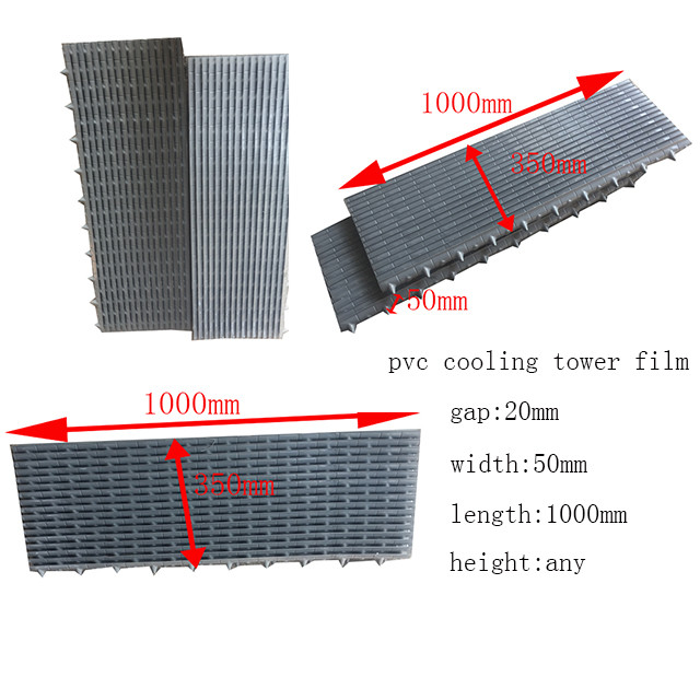 PVC Fill Cooling Tower 50mm Cellular Cooling Tower Drift Eliminators Suppliers