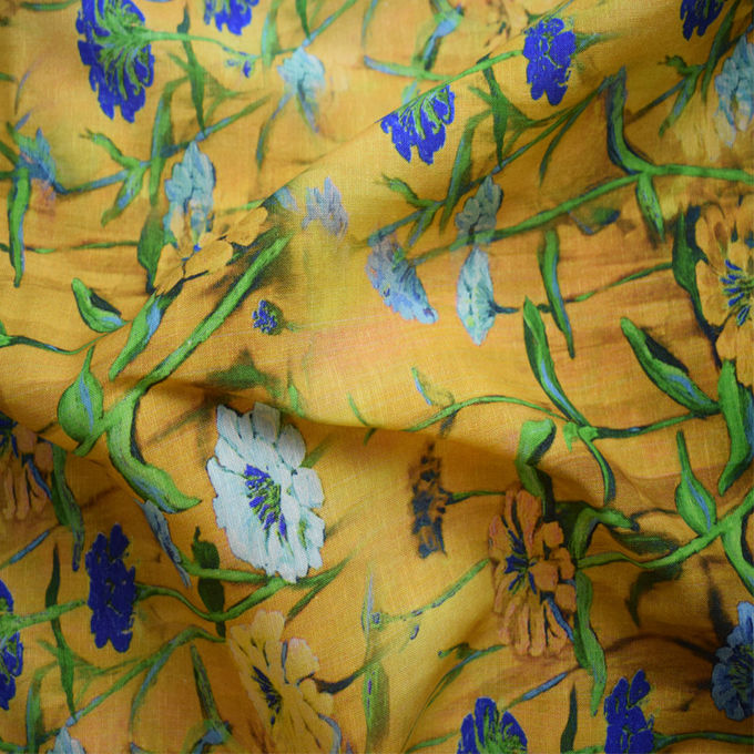 Twill Woven Soft Tulle Fabric 10% Rayon Viscose 20% Tencel 70% Blend