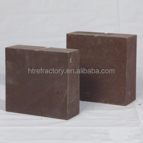 RH Furnace Magnesia Chrome Refractory Bricks with 12% CrO Content and 0.3-15% SiO2 Content