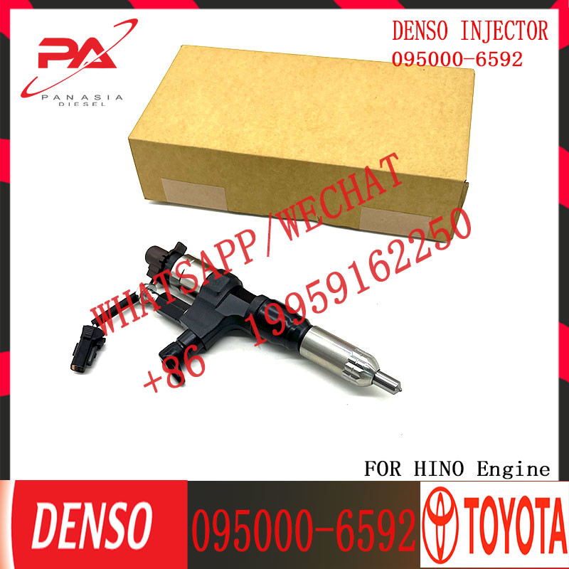 Diesel Common Rail Injector 095000-6593 23670-E0010 095000-6590 095000-6592 For HINO J08E
