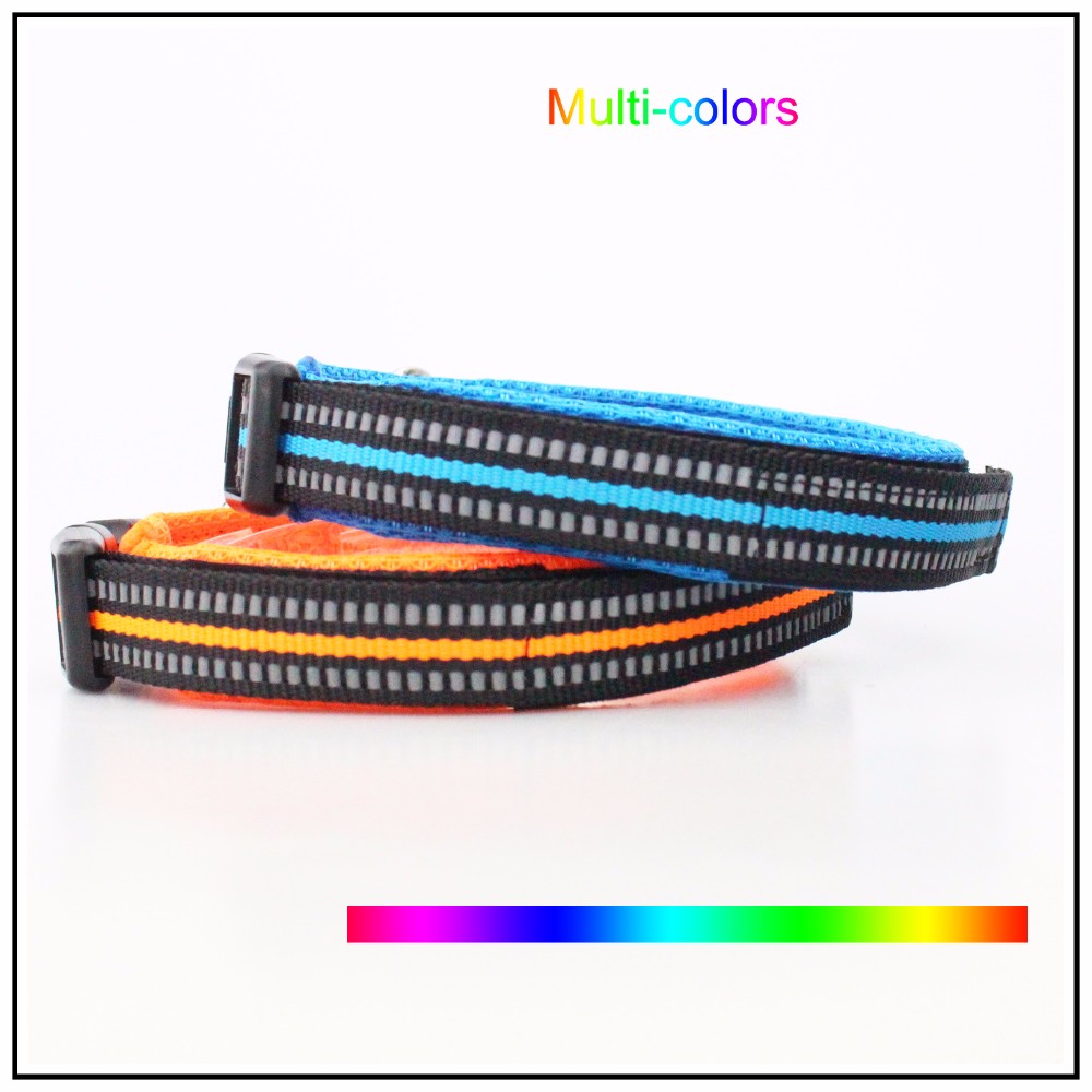 2.0x36cm Small Pet Safety Dog Collars , Adjustable Fancy Dog Collars