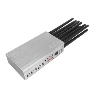 Signal Blocking Portable Cell Phone Signal Jammer For 2G 3G 4G 5G GPS Wifi 12