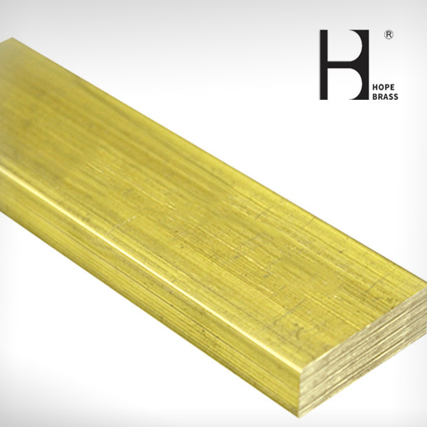 Solid 59% Copper Metal Flat Bar Rust Resistant For Construction