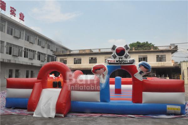 8X5X2.3m Inflatable Bouncer Cartoon Theme Colorful Combo Playground Party