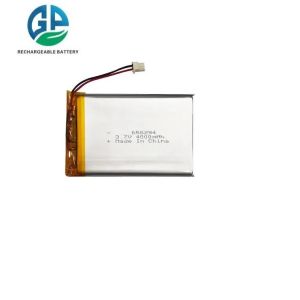 High Power Li-ion polymer lipo 3.7V 4000mAh 656294 or customized High Capacity