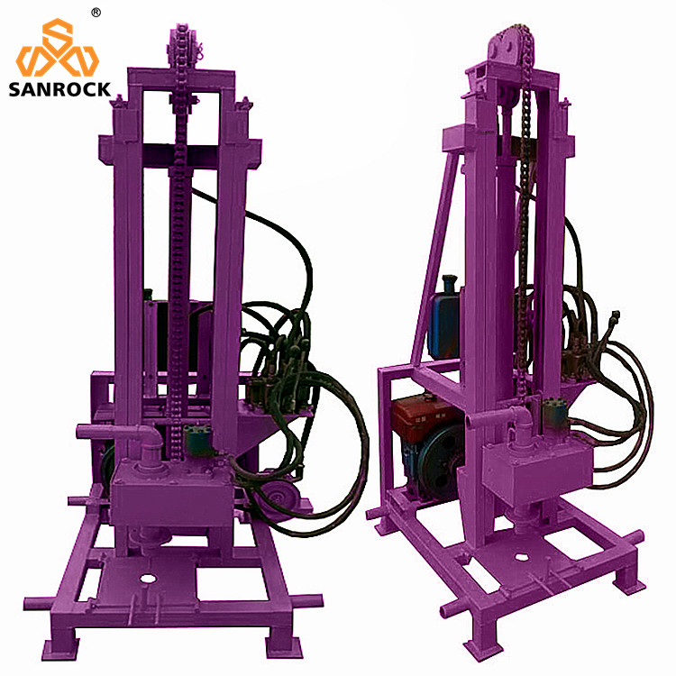 Portable Hydraulic Drilling Machine for Small-Scale Water Well Projects