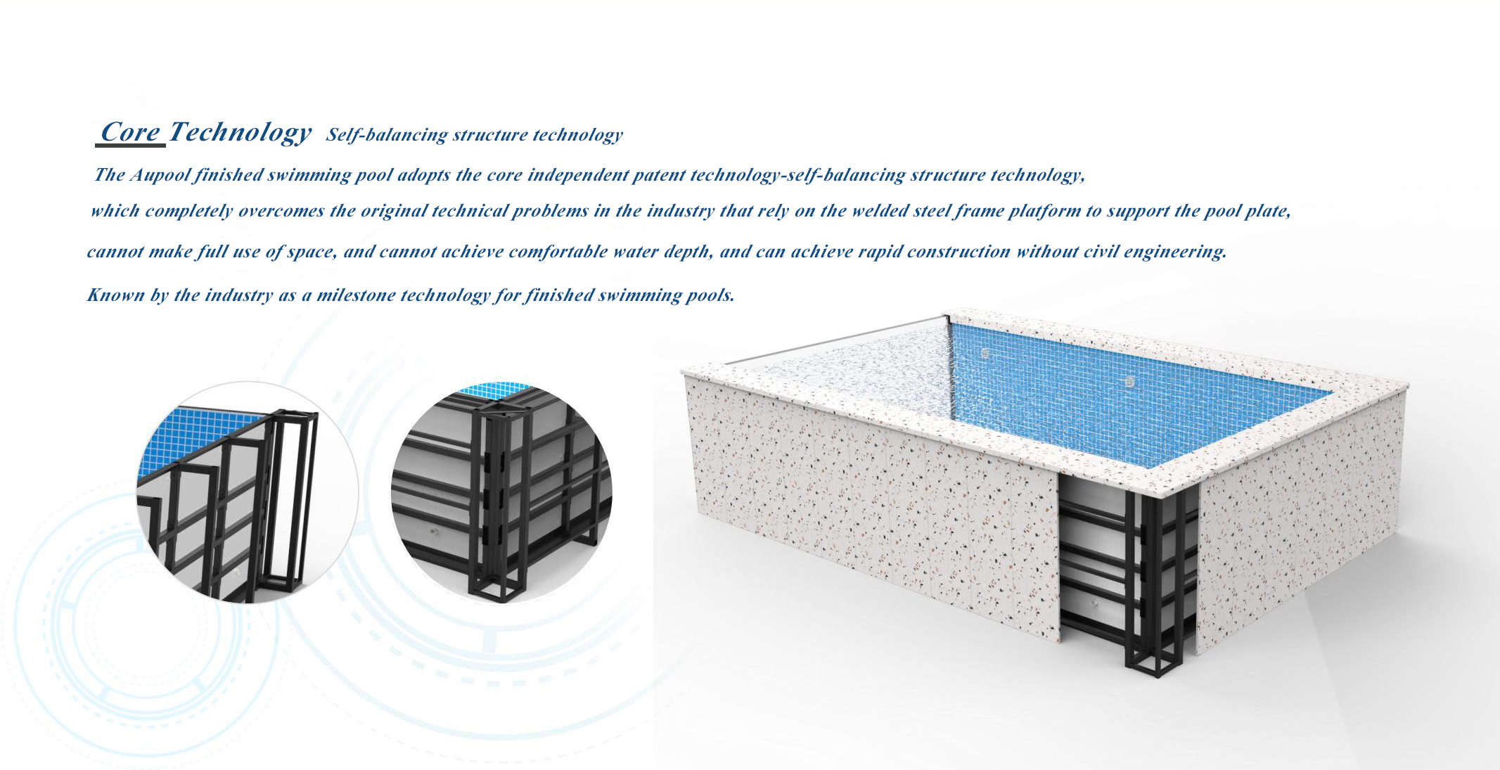 Outdoor Swimming Pool Acrylic Board with Customized Size Flexibility
