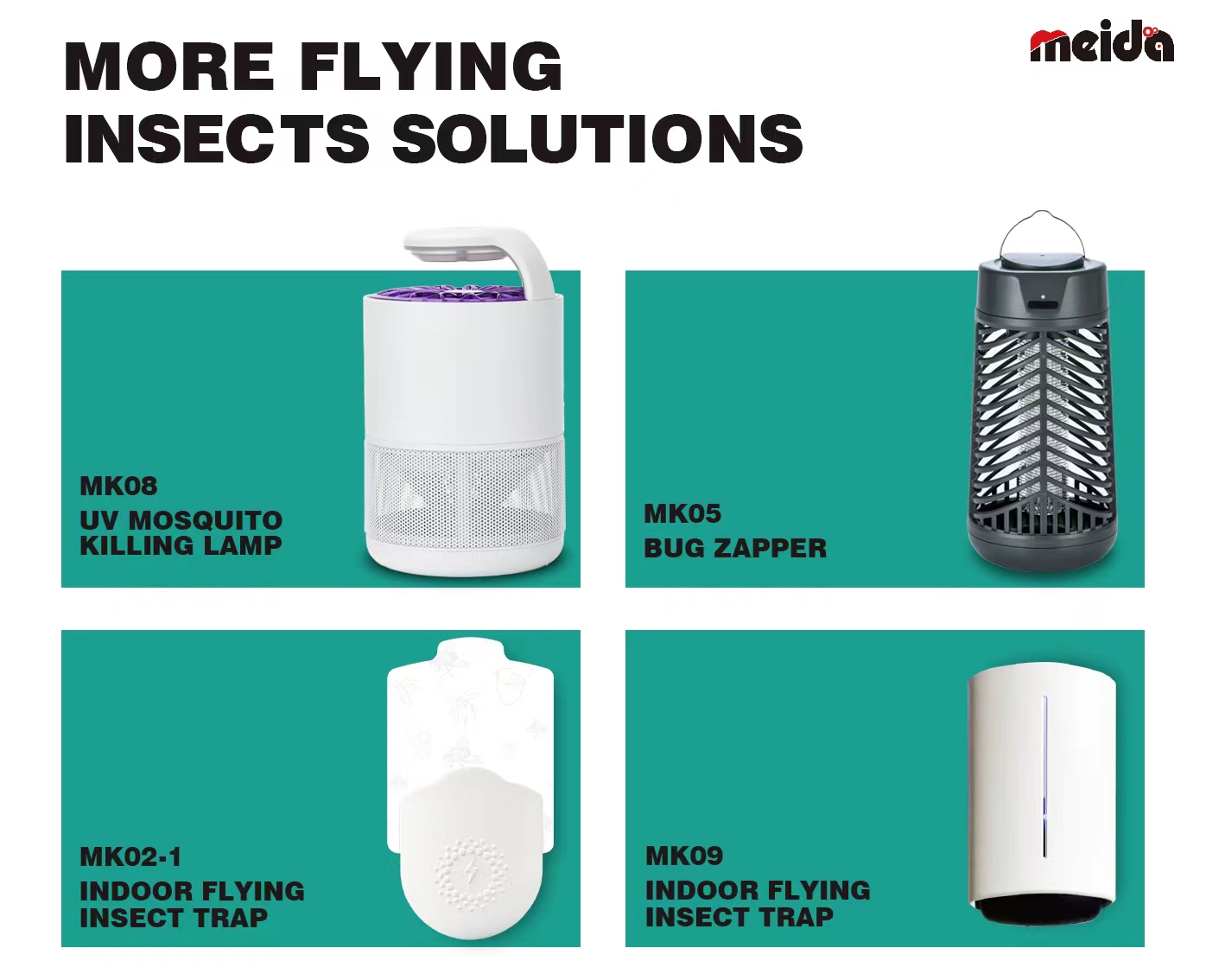 Mini UV395 Electric Mosquito Killing Plug-in Lamp with Solid State and Glue Paper