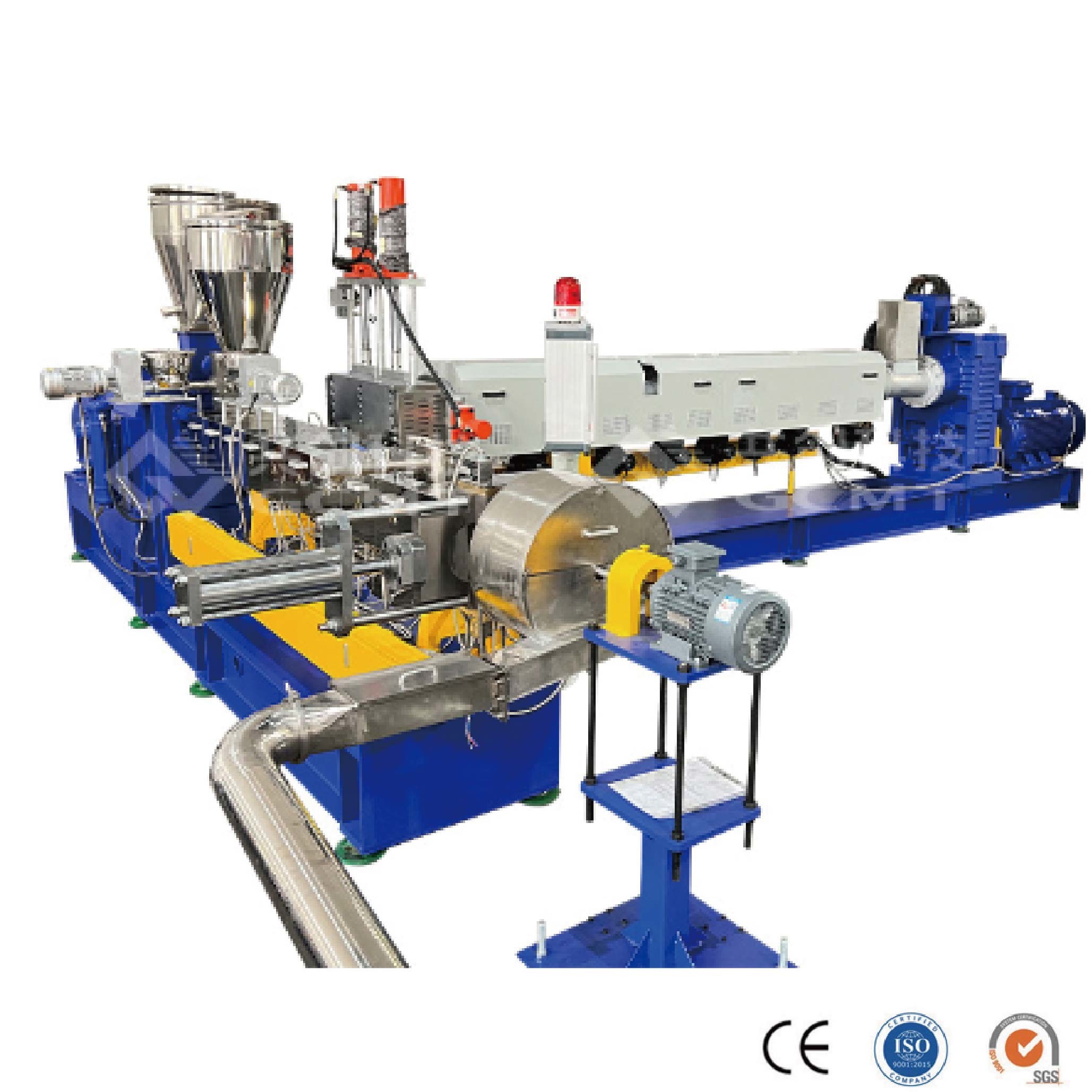 Automatic Two Stage Extruder Machine Rubber Carbon Black Masterbatch Kneader Mixer