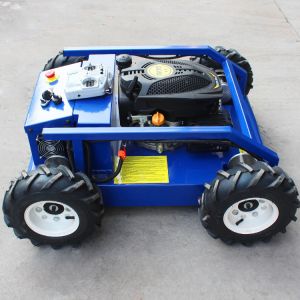 Factory Price Grass Cutter Machine Remote Control Self Propelled Wheel Robot