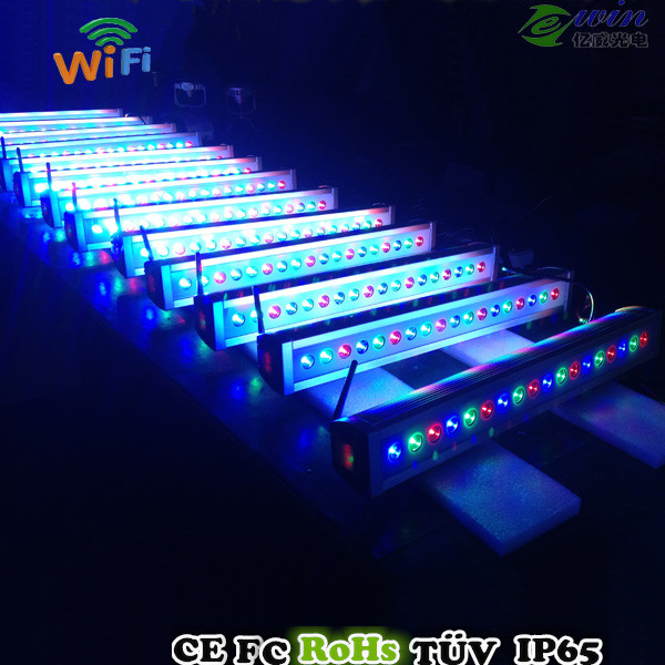 Outdoor Landscape lighting RGB Waterproof LED Wall Washer / Flood light / Light Bar