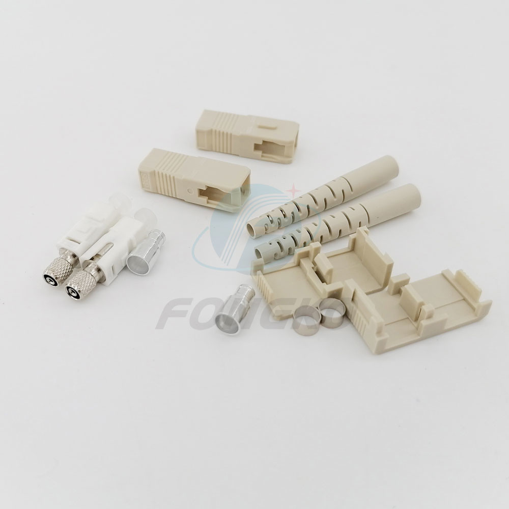 OEM 3mm MM LC Duplex Fiber Connector Sc Upc for Optical Fibre Cable