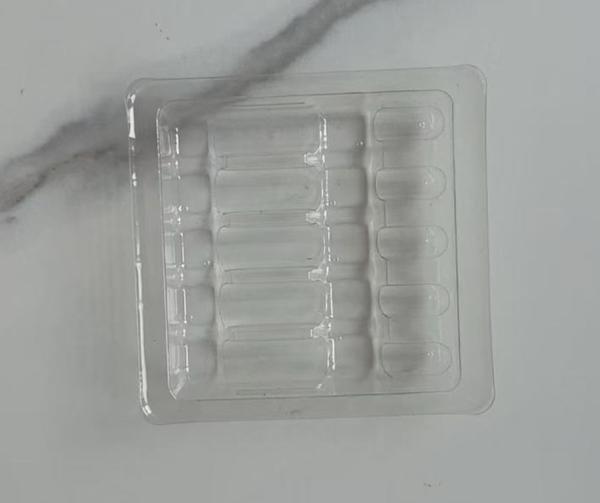 1 ml ampoule blister tray Clear 5 bottles ampoule hole ampoule and small vial