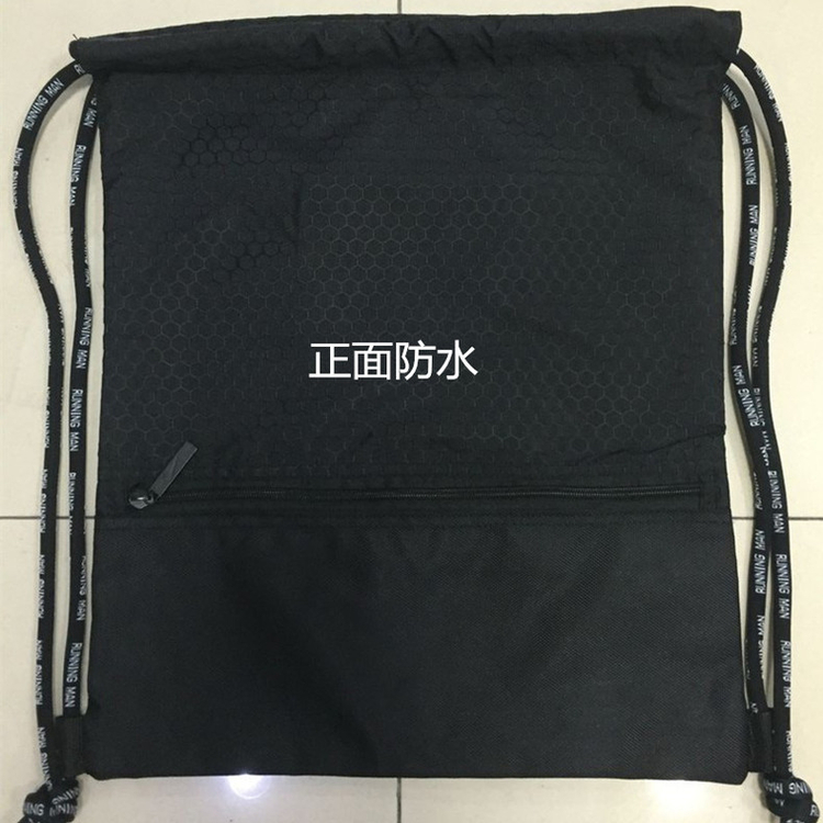 Washable Various Color Waterproof Drawstring Bag Thermal Transfer Printing