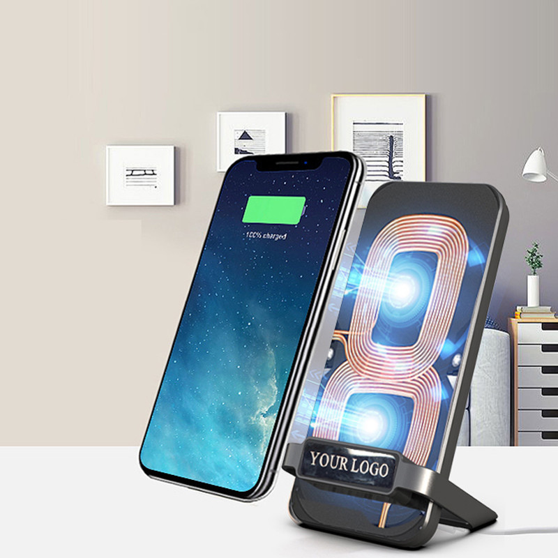 Compact Desktop Wireless Charger Business Gifts For Mobile Phone