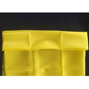 Yellow 77T Monofilament Polyester Mesh For Silk Screen Printing