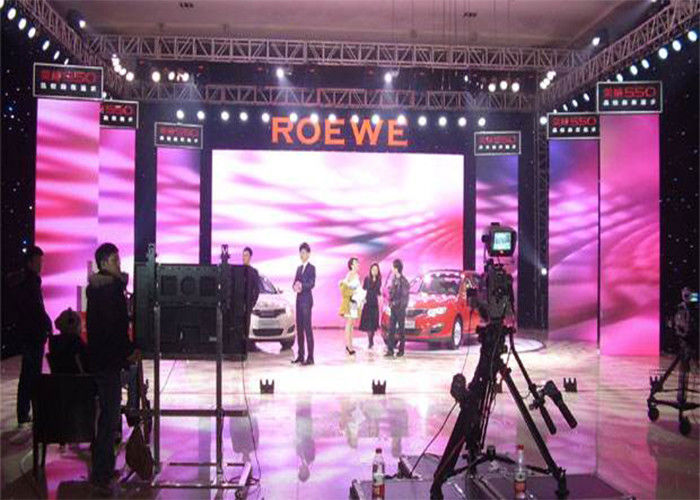 Rental programable led video wall advertising tv show background for events / concerts / wedding