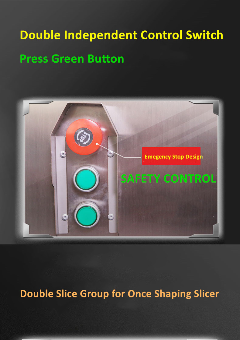 Professional Automatic Chicken Wing Meat Cutting Frozen Fish Fillet Machine With Ce Certificate