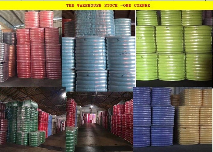 Green Color Recycled Polyester Tow , Polyester Staple Fiber Anti - Distortion