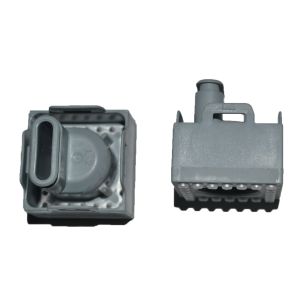 LSR Overmolded Sanitary Shower Parts Custom Plastic Injection Molding