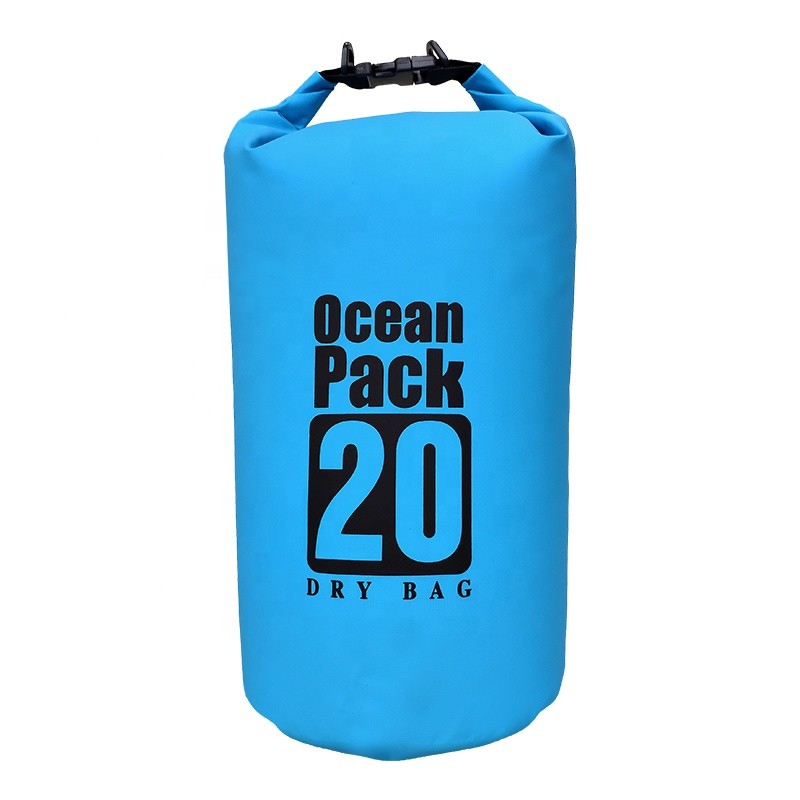 Customized 5L PVC Waterproof Dry Bag For Swimming Boating Surfing