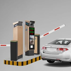 Secure And Flexible 3-4.5m Straight Telescopic Boom Parking Barrier Gate For