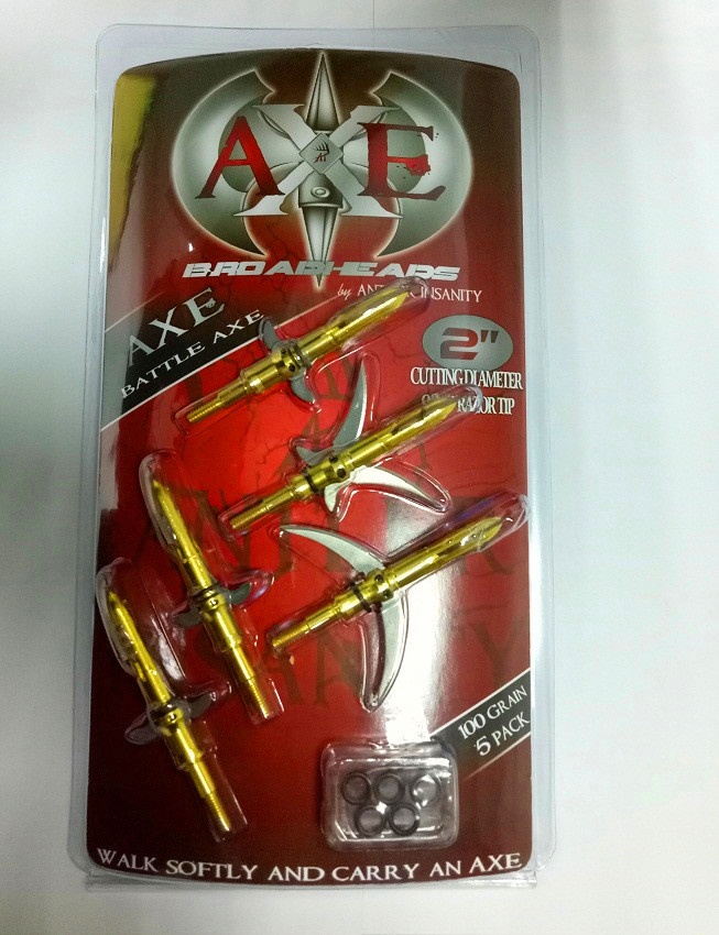 3 Blade Fixed Archery Broadhead Fieldpoint Bow Hunting 100grain