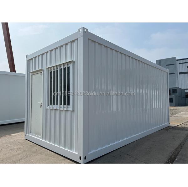 20 FT Modern Prefabricated Steel Garage with Sandwich Panel Door Aluminum Alloy
