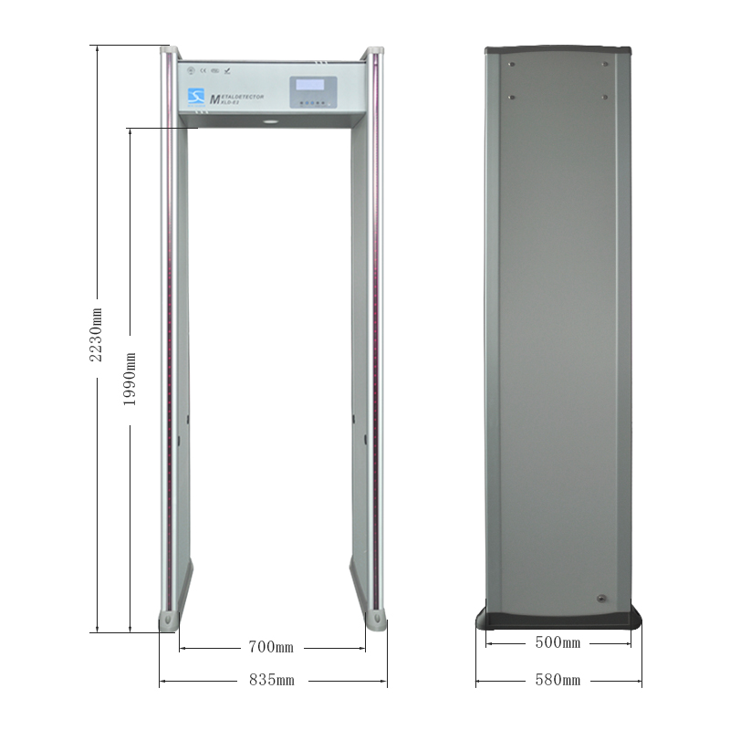 SUNLEADER XLD-E3 Non-contact Door Accurate Walk through walkthrough Metal Detector for detecting scanner