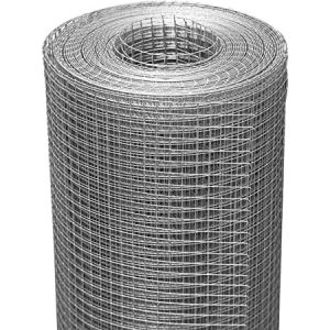 Hot sale 1/2x1 1x1 PVC Coated Iron Welded Wire Mesh 3' 4' 16 Gauge Pvc Wire Mesh