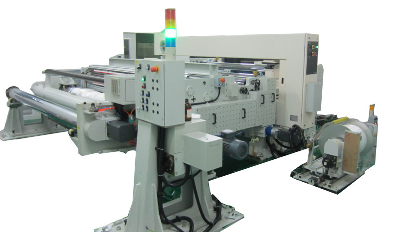 Optical Film 10N 5000mm Film Rewinder Machine , Automatic Rewinding Machine