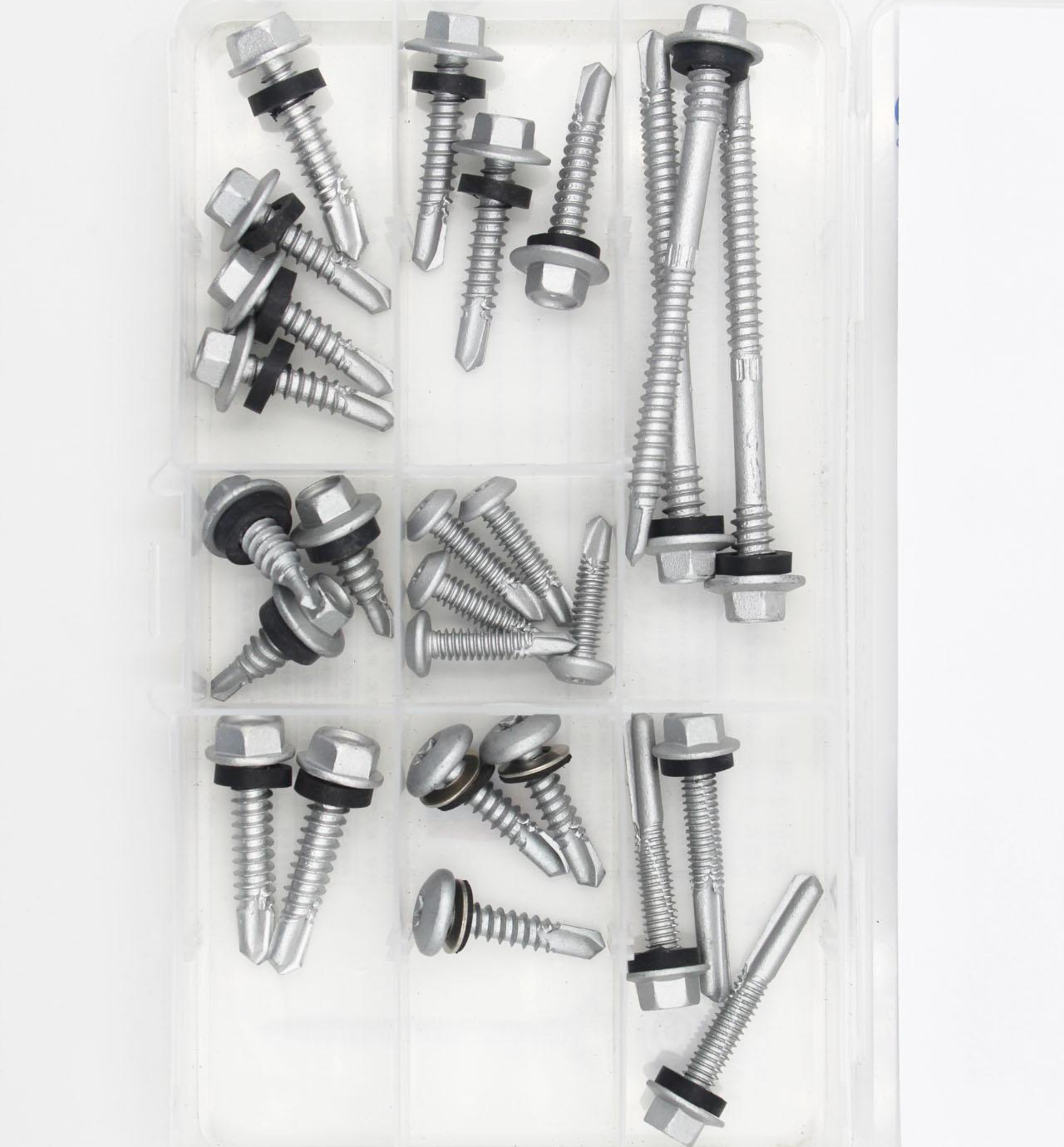 OEM Customized Metal Galvanized Hexagonal Hex Head Self Drilling Screw for Roofing