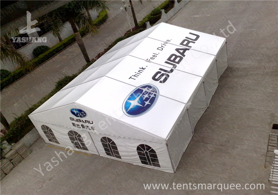 Glass Doors Aluminum Structure Tent Marquee Big Marquee Hire 40x100 M 4000 Sqm