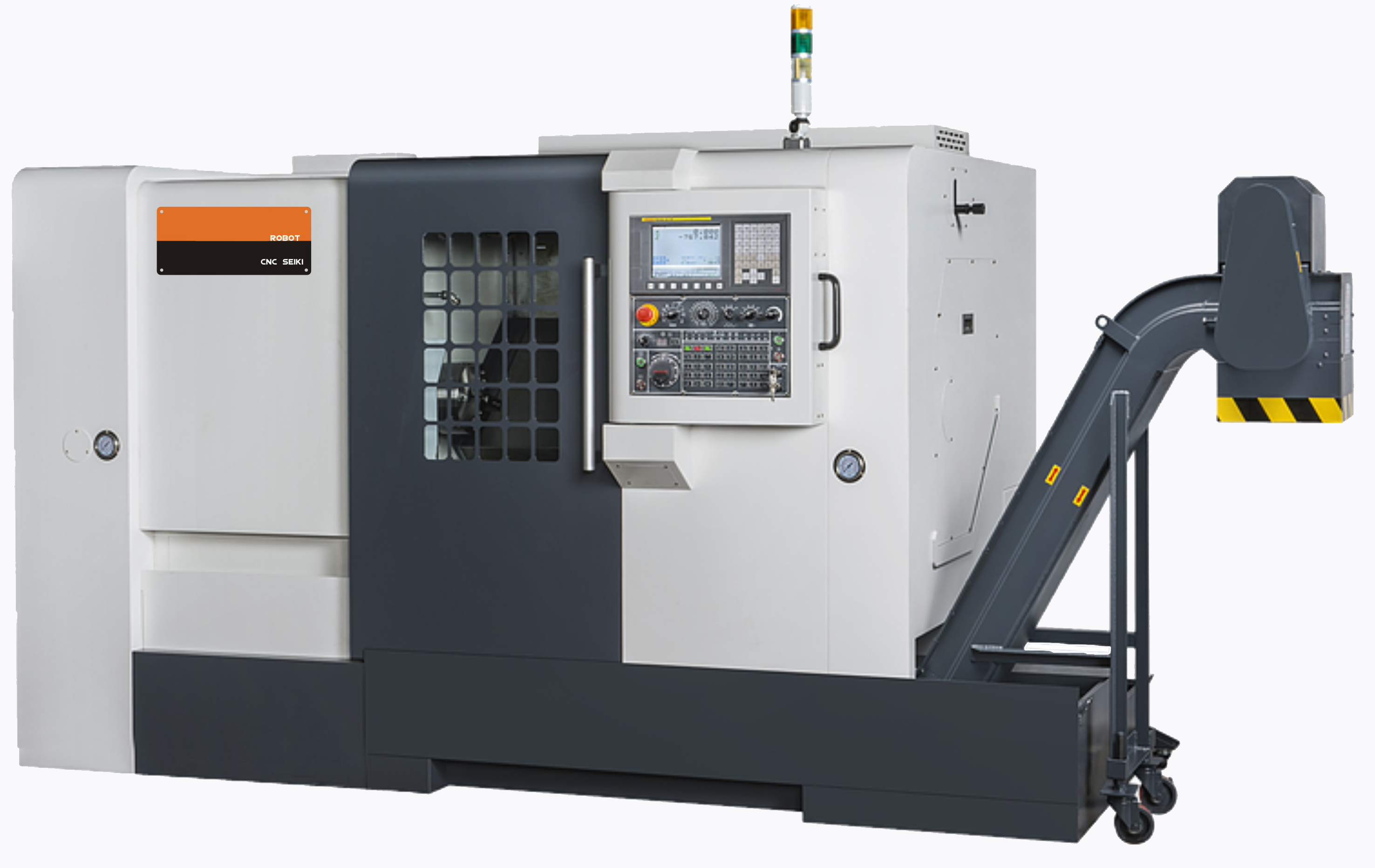 High-Precision AT-208 CNC Turning Center - Radial Cutter & ±50mm Y-Axis Travel