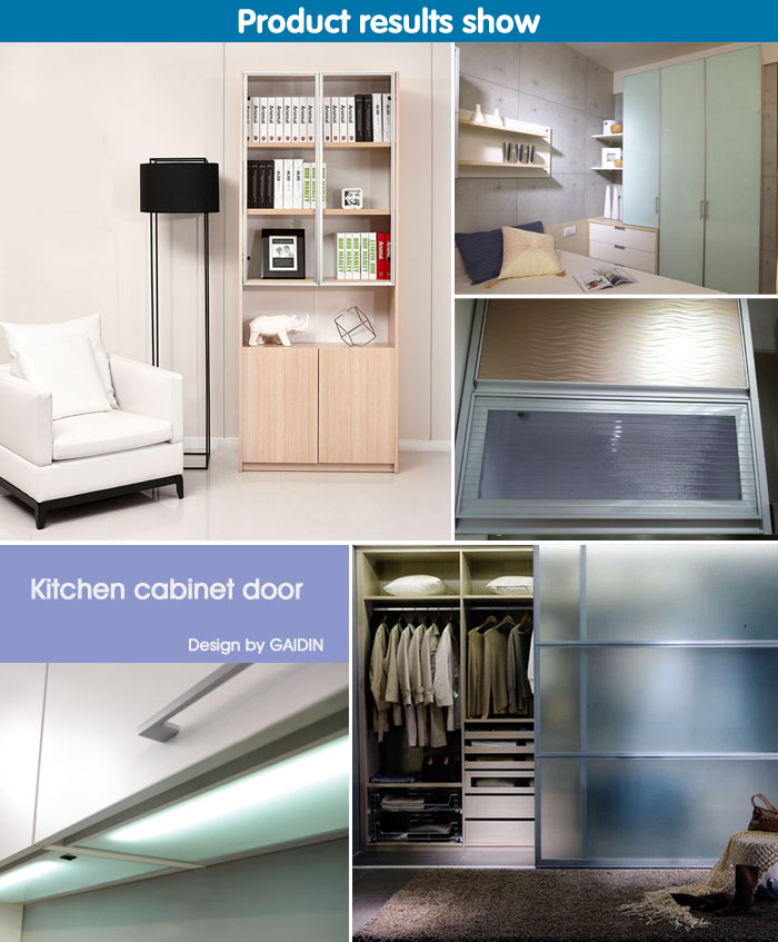 aluminum profile factory extrusion made in China Aluminum Glass Door Frame For Kitchen Cabinet Door