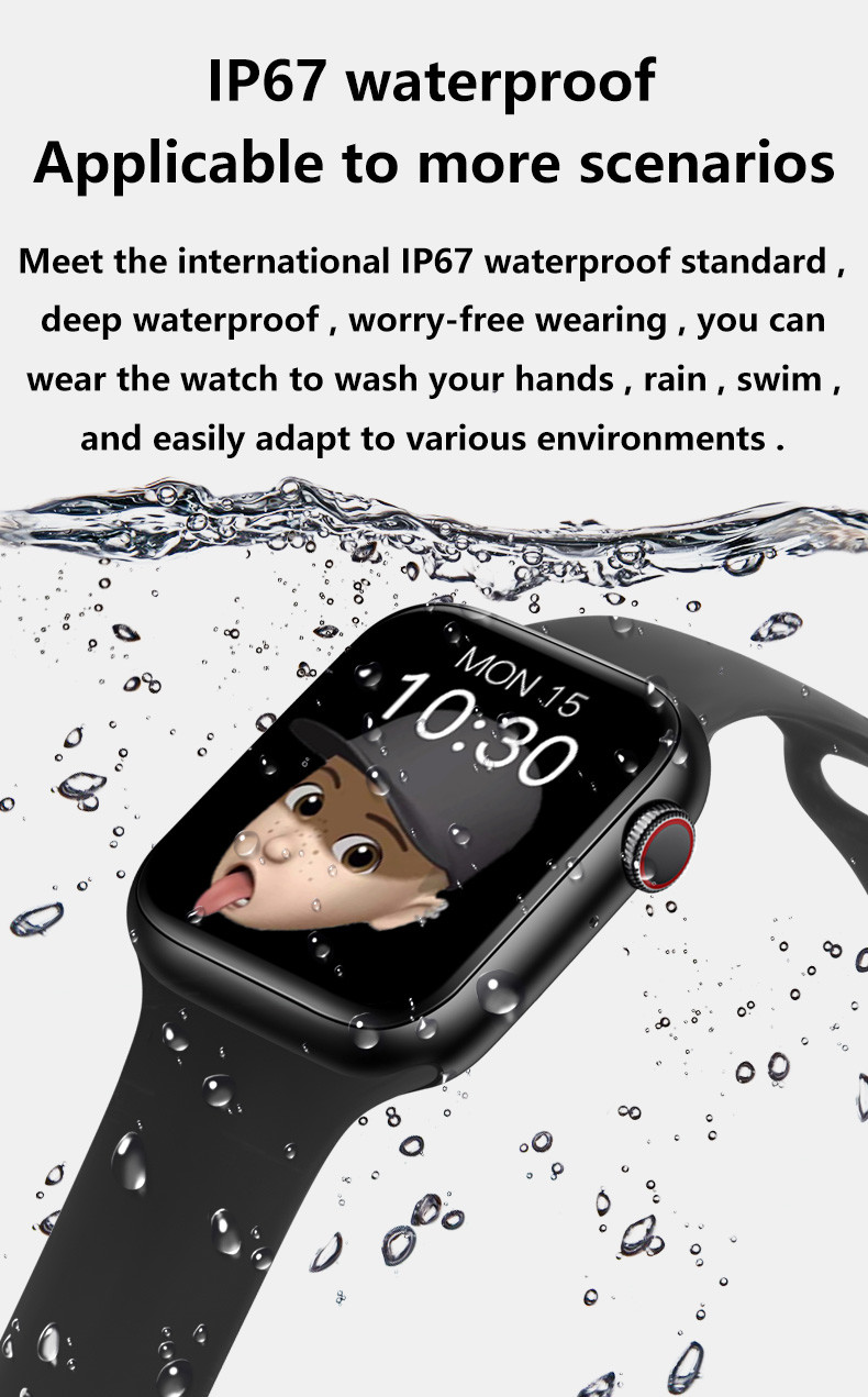 T500+ Plus Weather Forecast Series 6 Smartwatch Bluetooth Call