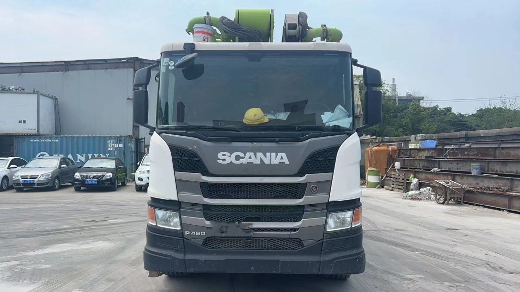 Heavy Equipment 56m Used Concrete Pump Truck 2020 Year New Concrete Boom Pump