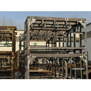 Customized Steel Structure Platform for Supporting Electrical Cabinet On Bottom