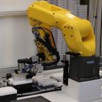 Automatic Industrial 6 Axis Robot FANUC LR Mate 200iD/7WP Assembly Handling