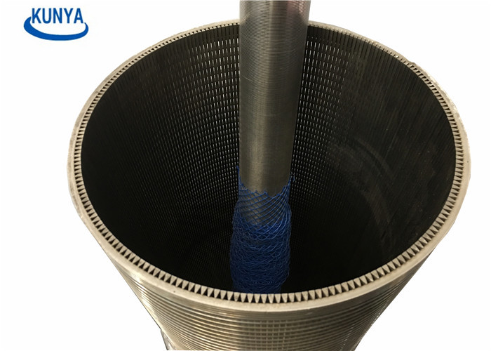 Diameter 80mm - 500mm Wedge Wire Screen Filter For Water Well