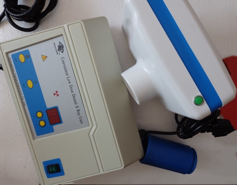 Portable Digital Dental X Ray Machine 0.1mA Wireless Low Radiation Unit
