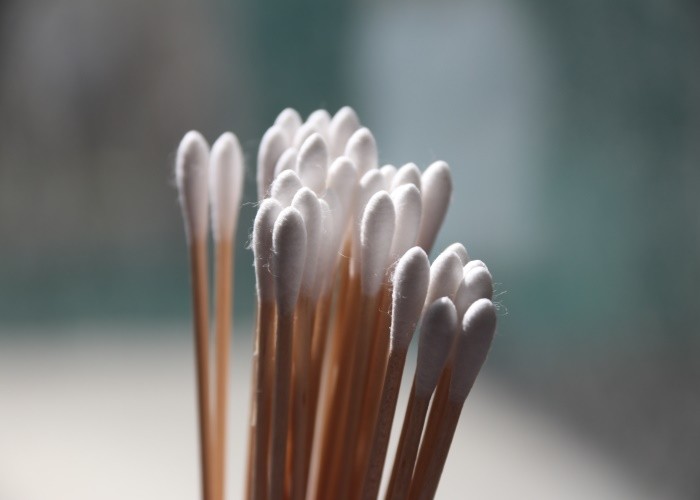 Bamboo Ear Cleaning CE 50pcs Wooden Cotton Swabs