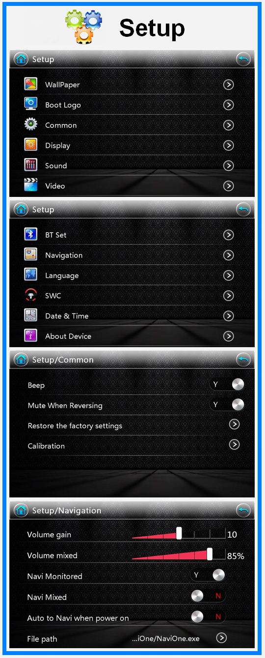 Ouchuangbo Car DVD Radio GPS Navi for Toyota Corolla 2014 USB TV Multi Language OCB-9002A
