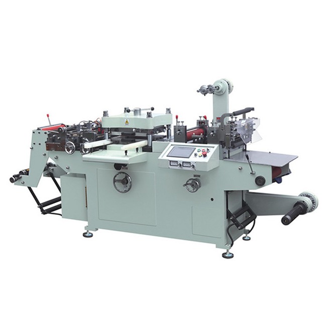 Automatic Label Die Cutting Machine With Hole Punching
