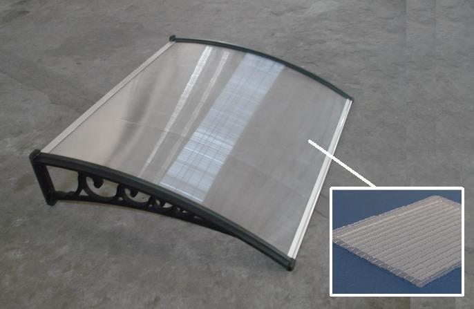 Customize Your plastic bracket DIY PC Canopy Kit with Hollow Polycarbonate Sheets weather resistant