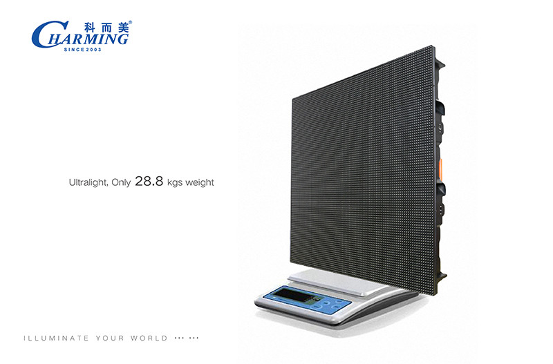 AC 110/220V Outdoor LED Video Wall Display 2K/4K Aluminum Alloy