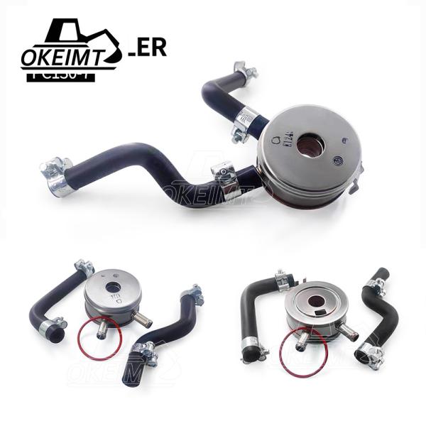 Original and Aftermarket PC130-7 4D95 B3.3 QSB3.3 Engine Parts Oil Cooler Core